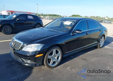 2008 Mercedes-Benz S 550 from USA, damaged, VIN WDDNG71X78A197833